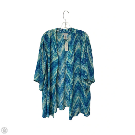 Shawl By Catherines In Beige, Size: 1x