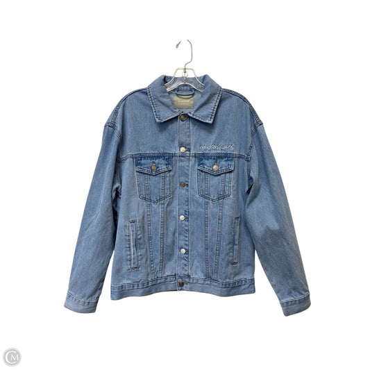 Jacket Denim By Clothes Mentor In Blue Denim, Size: S