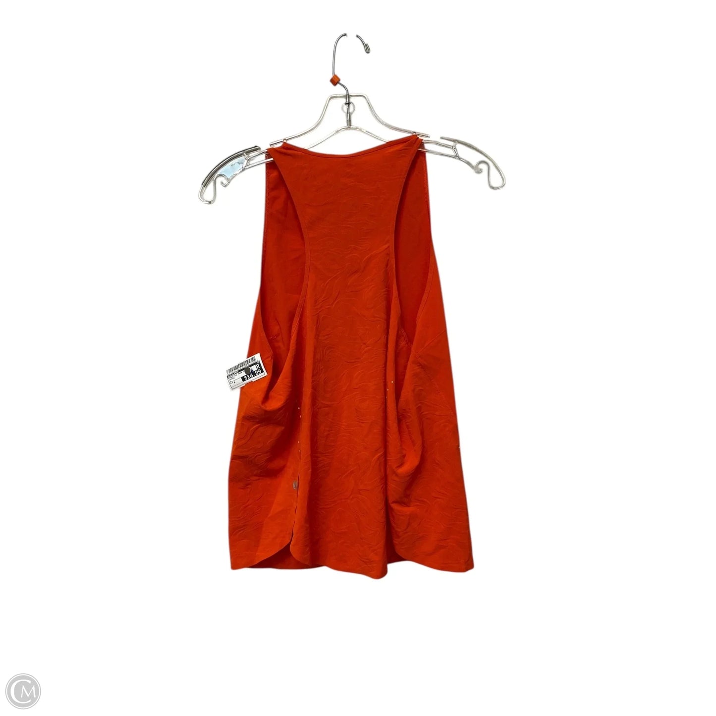 Athletic Tank Top By Lululemon In Orange, Size: 8