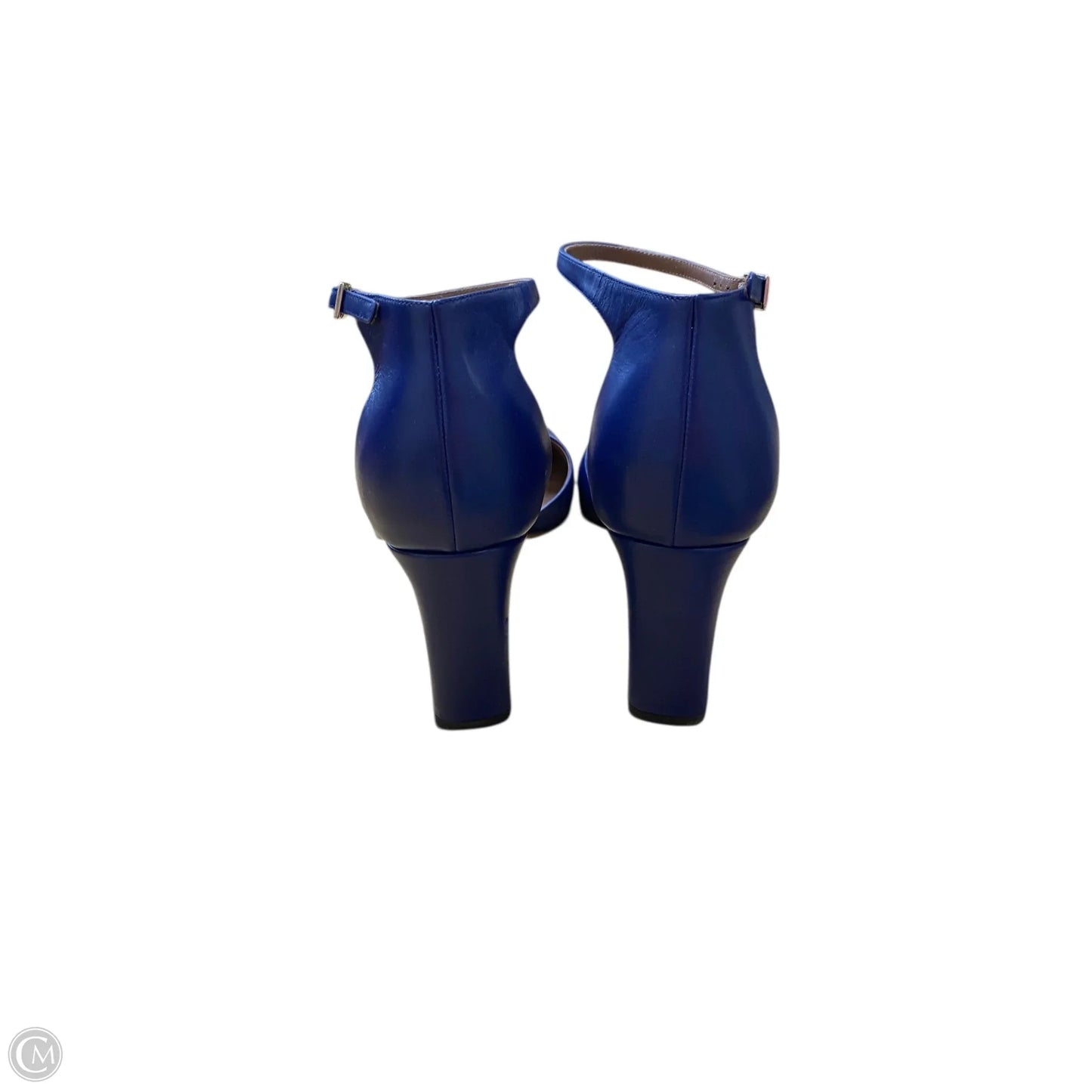 Shoes Heels Block By Cma In Blue, Size: 10