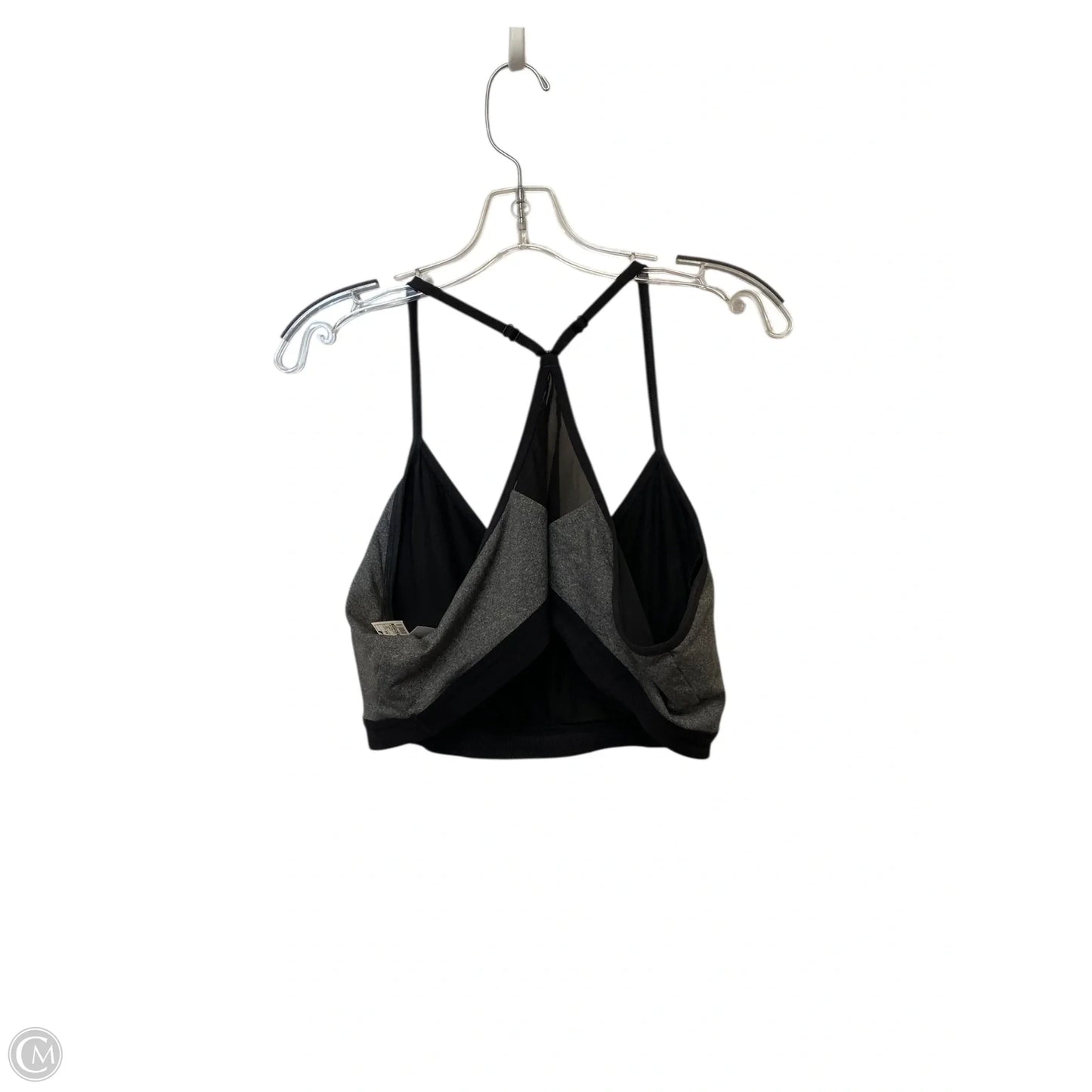 Athletic Bra By Athletic Works In Grey, Size: 3x