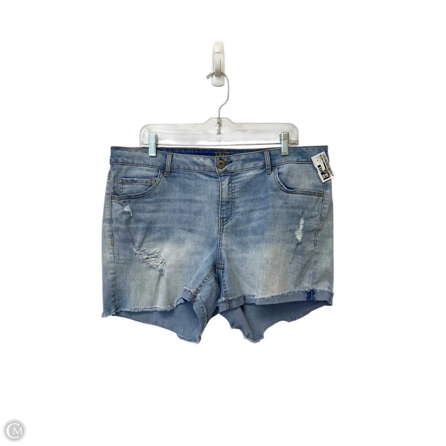 Shorts By True Craft In Blue Denim, Size: 14
