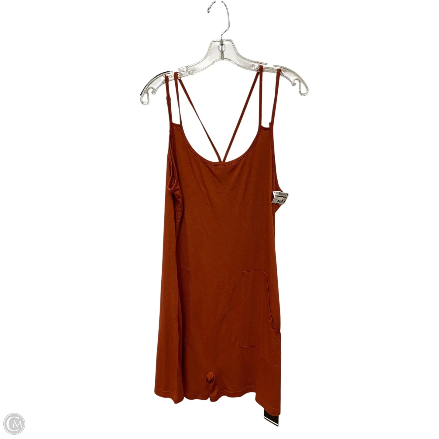 Romper By Cmf In Orange, Size: L