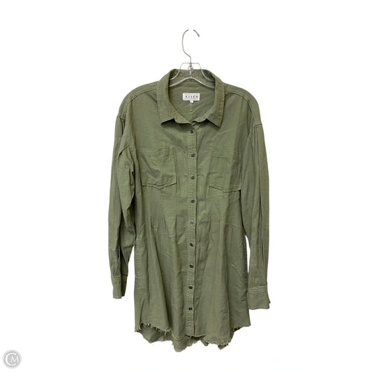 Dress Casual Short By Risen In Green, Size: S