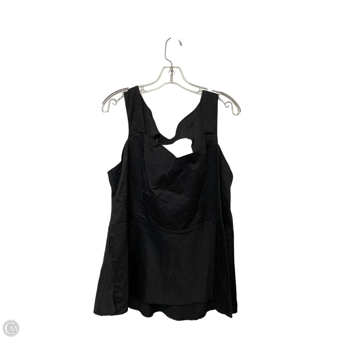 Top Sleeveless By Torrid In Black, Size: 3x
