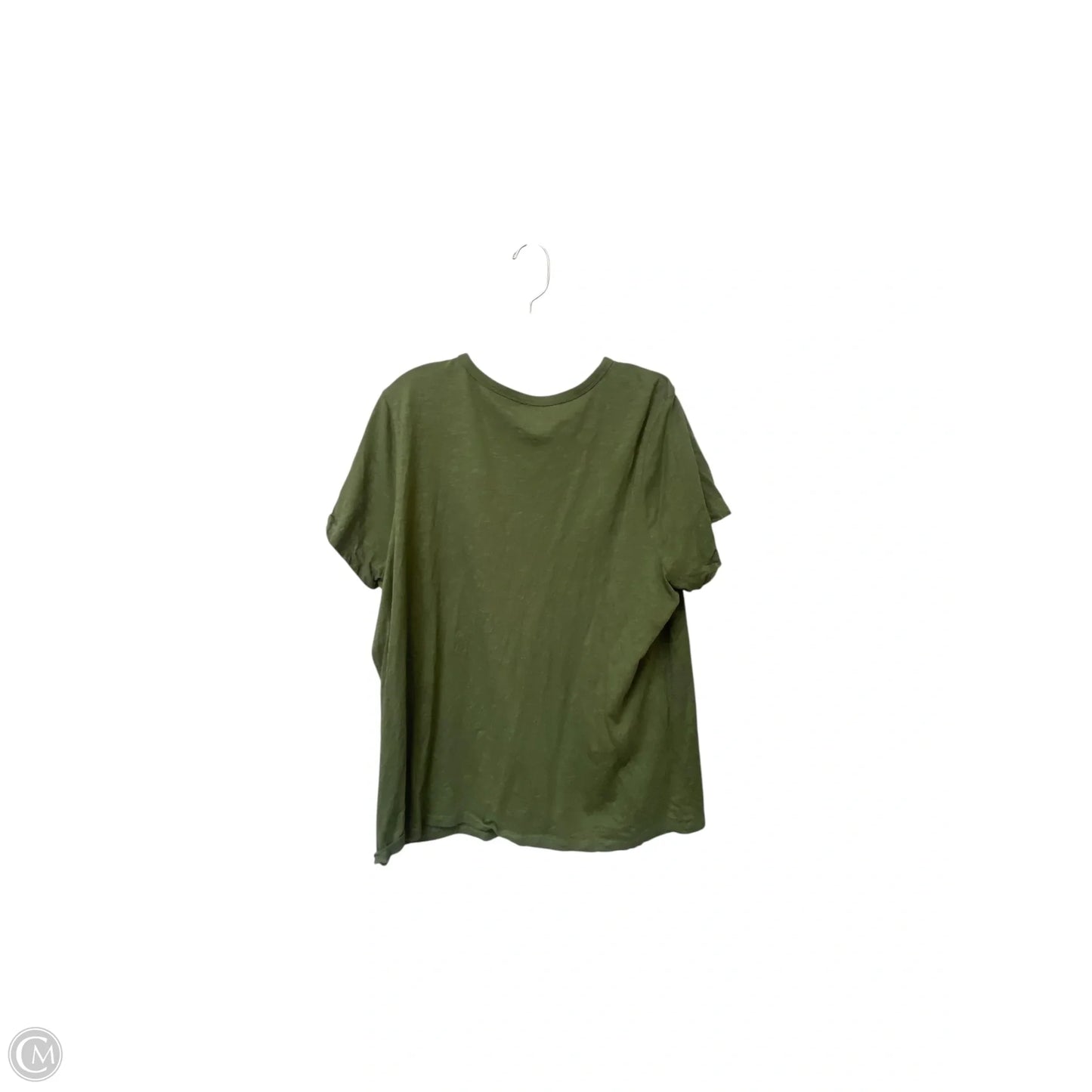 Top Short Sleeve By Dip In Green, Size: 2x