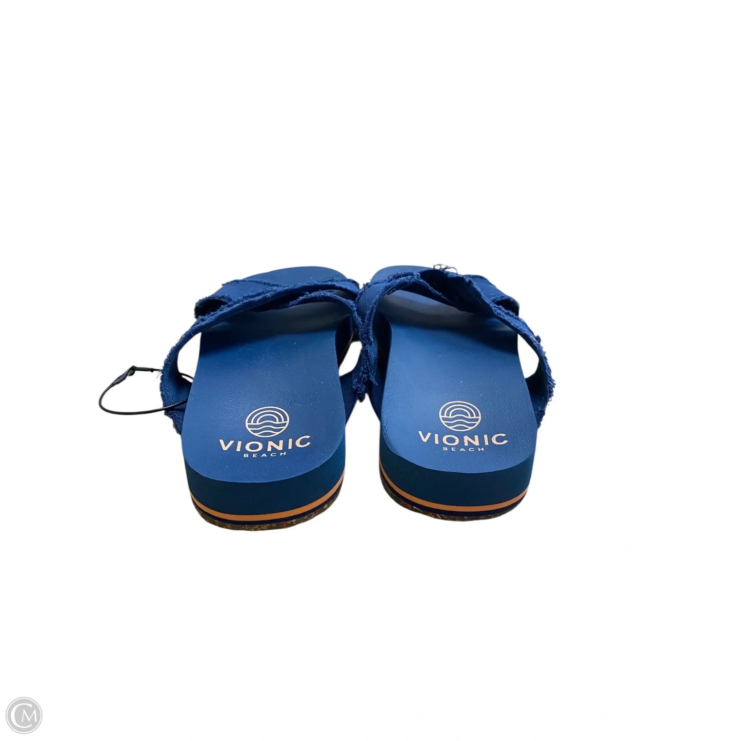 Sandals Flip Flops By Vionic In Blue, Size: 6