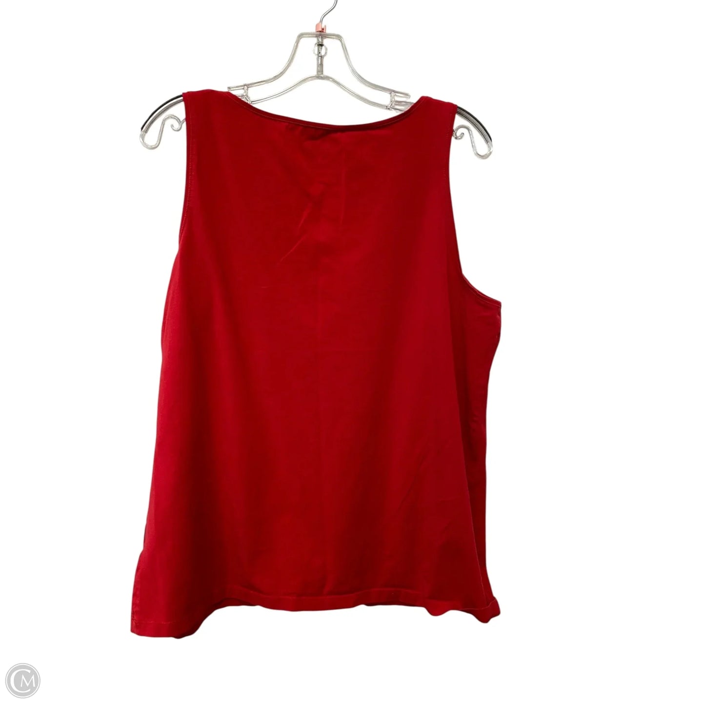Tank Top By Coldwater Creek In Red, Size: Xlp
