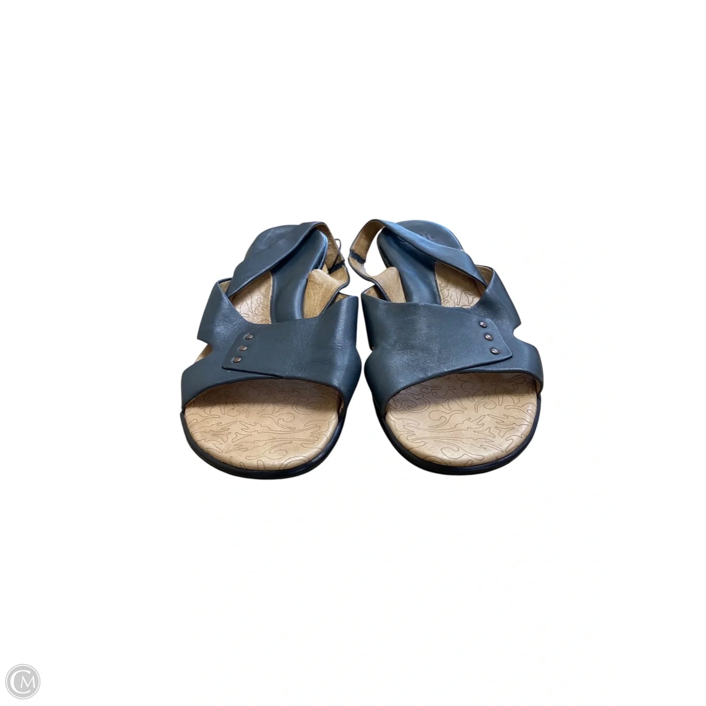 Sandals Heels Block By Sofft In Grey, Size: 10