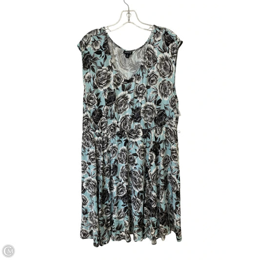 Dress Casual Short By Torrid In Floral Print, Size: 2x