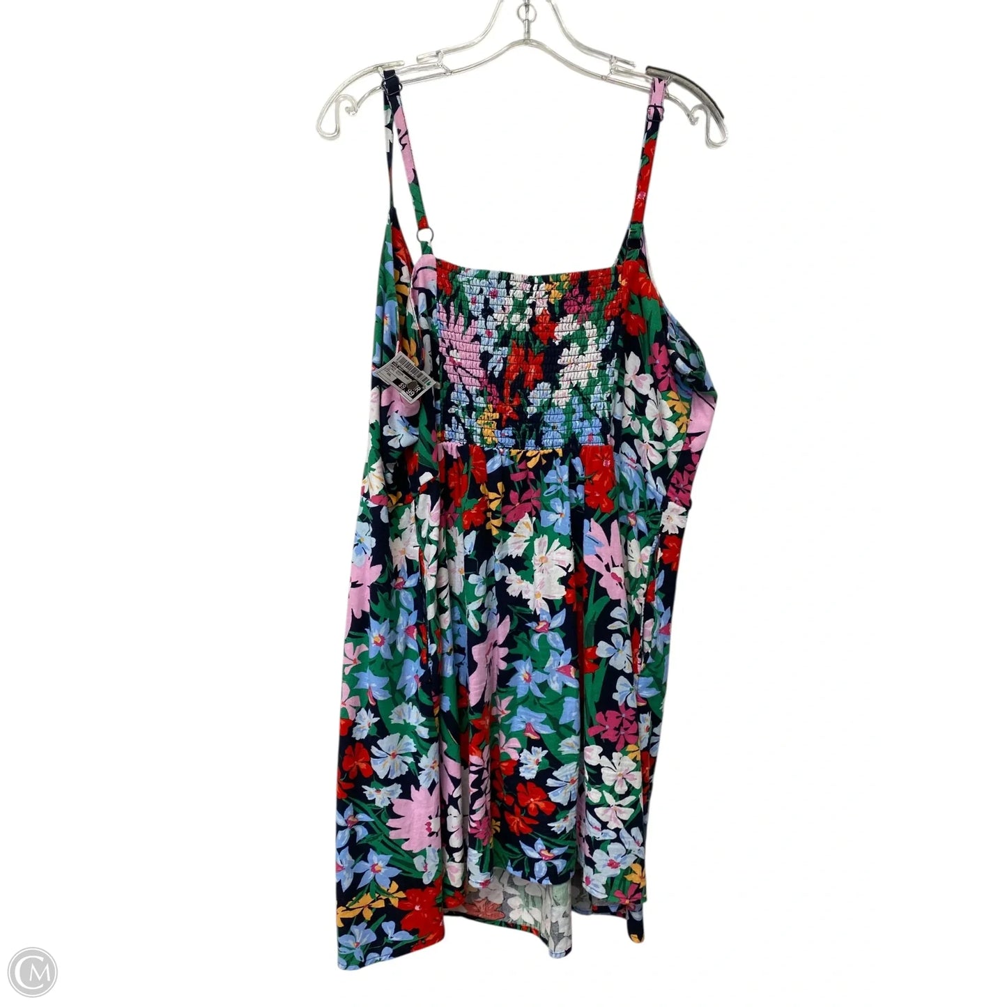 Dress Casual Short By Old Navy In Floral Print, Size: Xxl