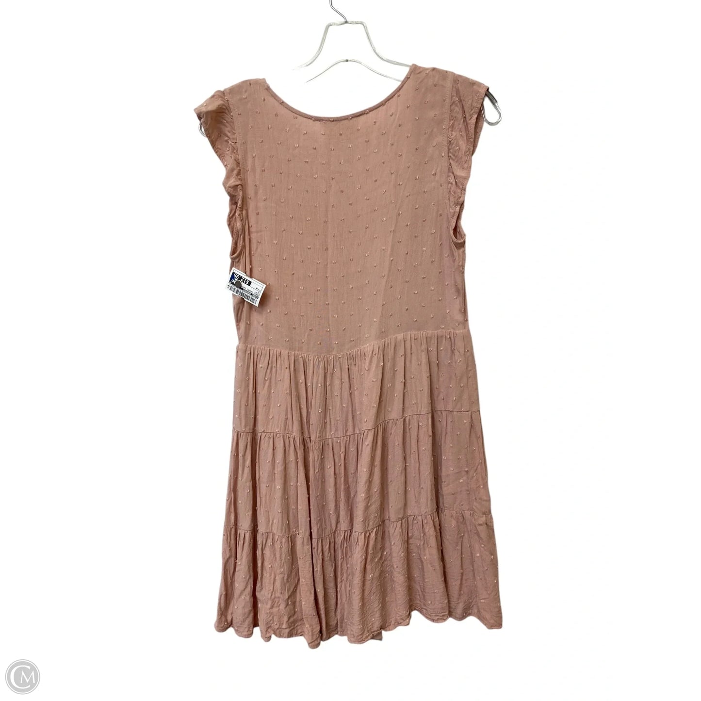 Dress Casual Short By Sweet Wanderer In Pink, Size: M