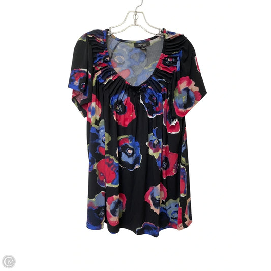 Top Short Sleeve Basic By Style And Company In Multi-colored, Size: 2x