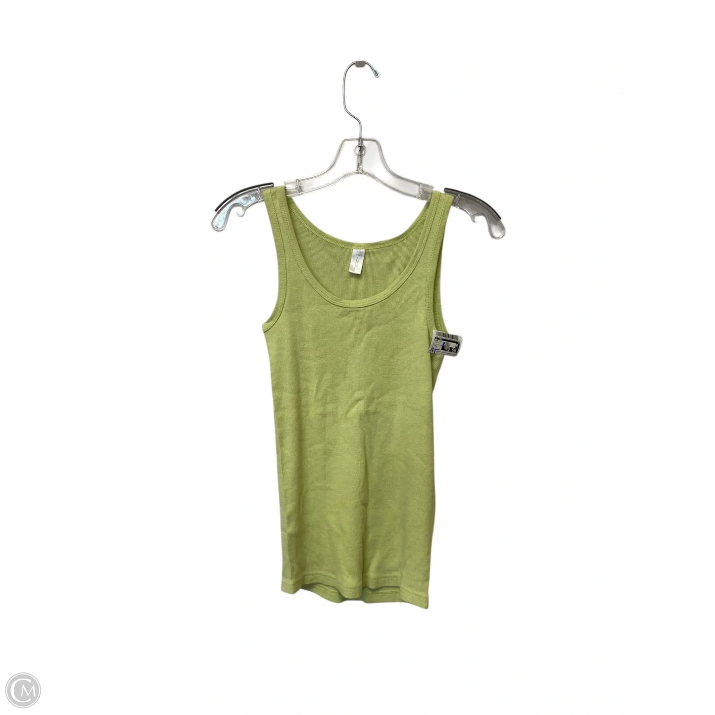 Tank Top By J. Crew In Yellow, Size: L