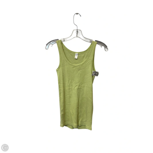 Tank Top By J. Crew In Yellow, Size: L