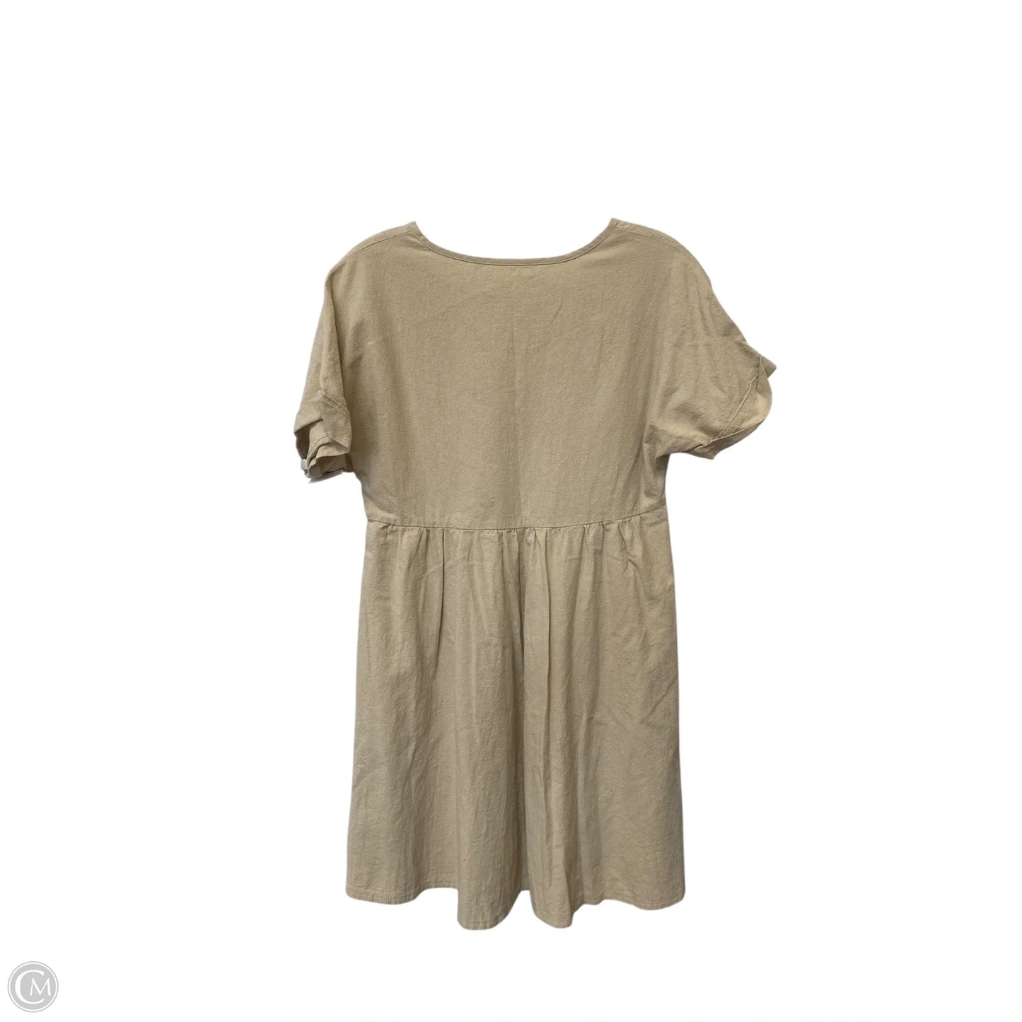 Dress Casual Short By Cmf In Tan, Size: S