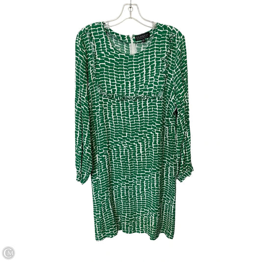 Dress Casual Short By Eloquii In Green, Size: 18