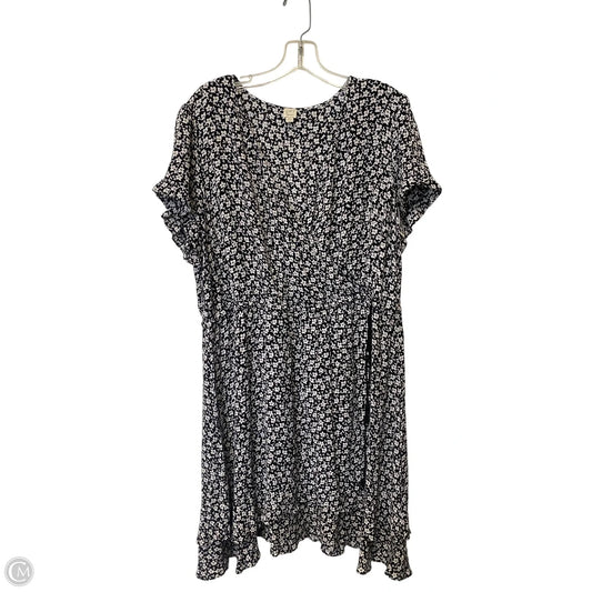 Dress Casual Short By Loft In Floral Print, Size: 18
