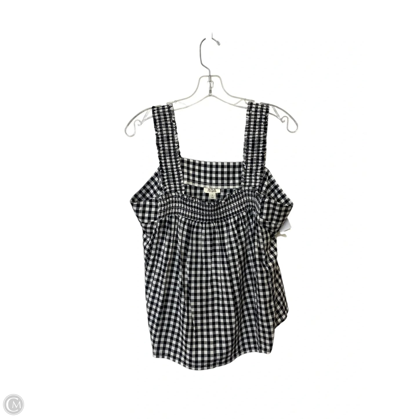 Tank Top By Ana In White, Size: L