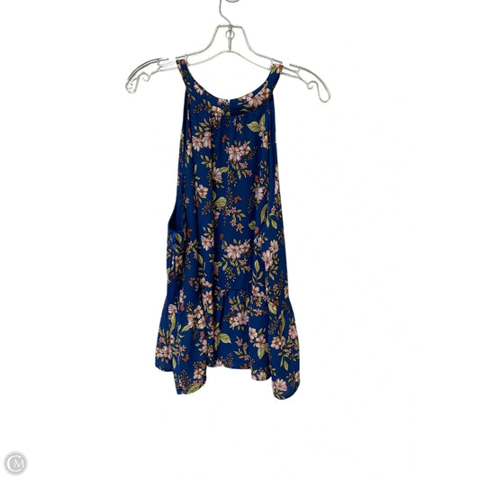 Top Sleeveless By Cmf In Blue, Size: 2x