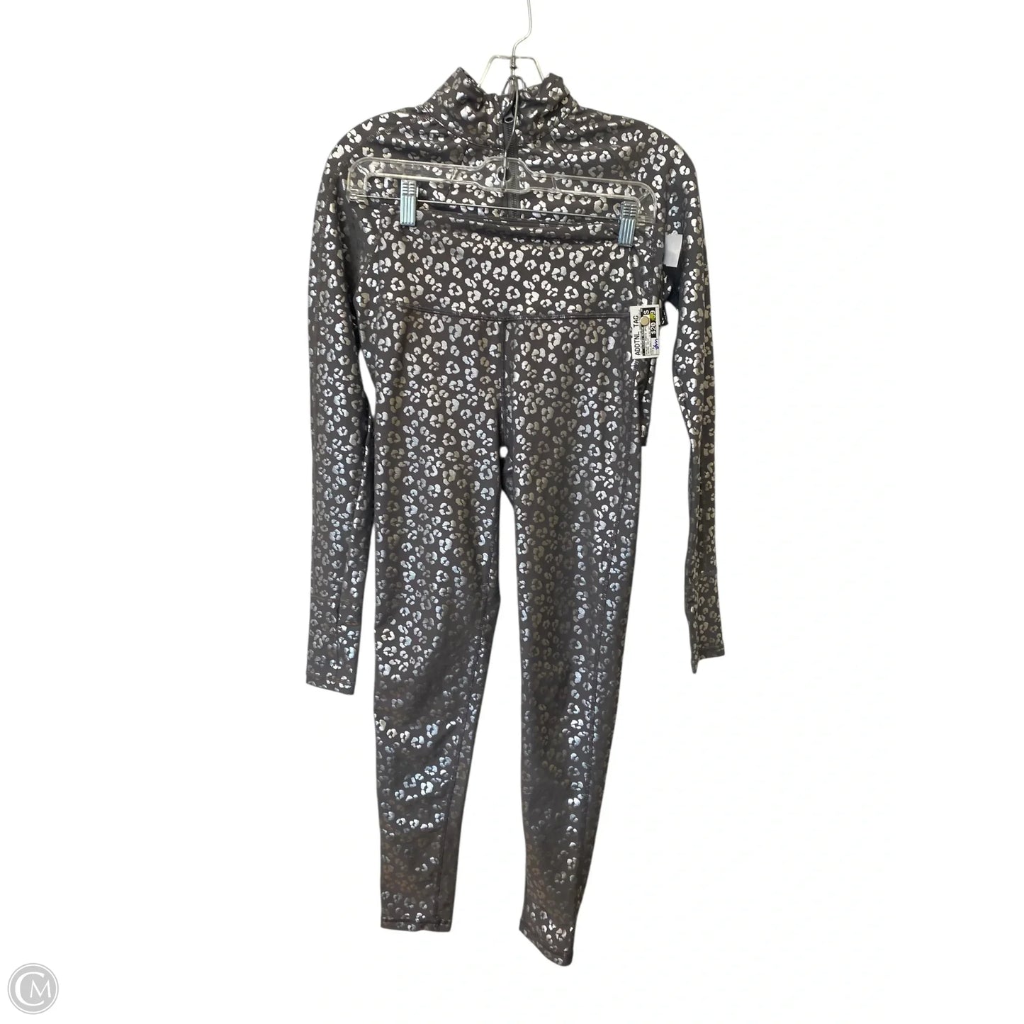 Athletic Pants 2pc By Clothes Mentor In Animal Print, Size: S