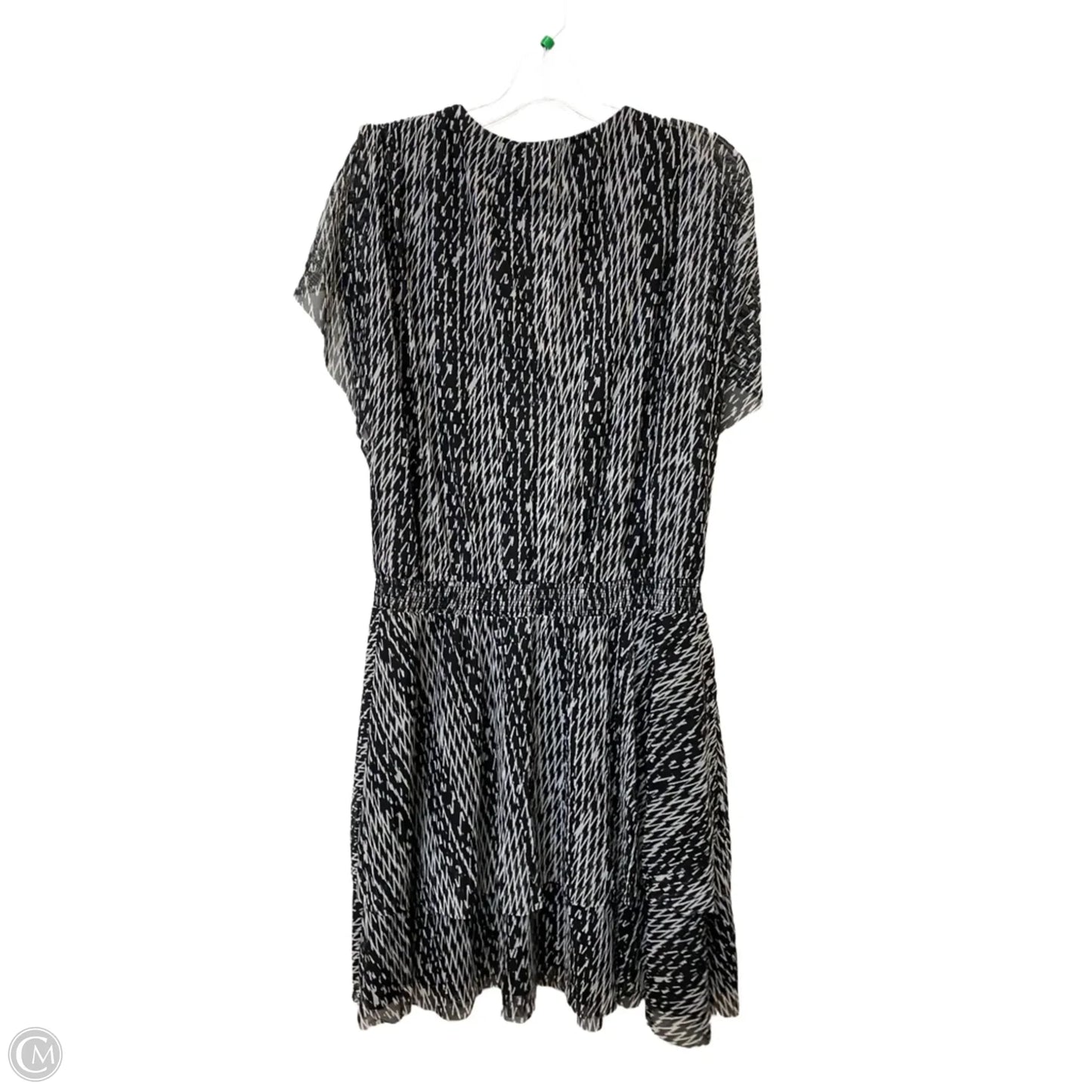 Dress Casual Midi By White House Black Market In Black, Size: M