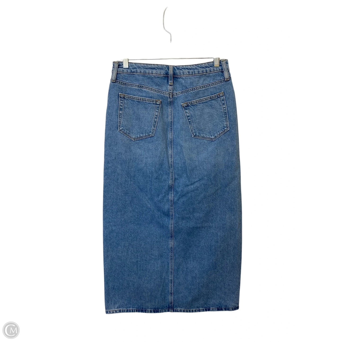 Skirt Maxi By Loft In Blue Denim, Size: 2