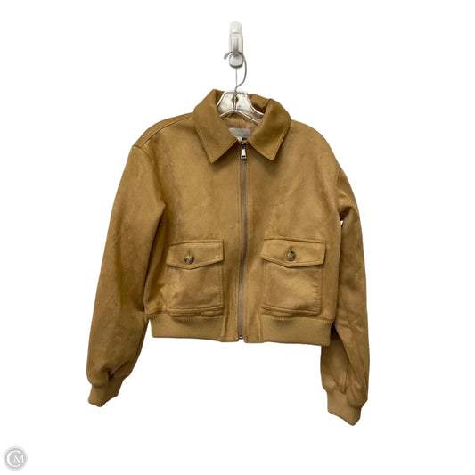 Jacket Other By Loft In Tan, Size: Xs