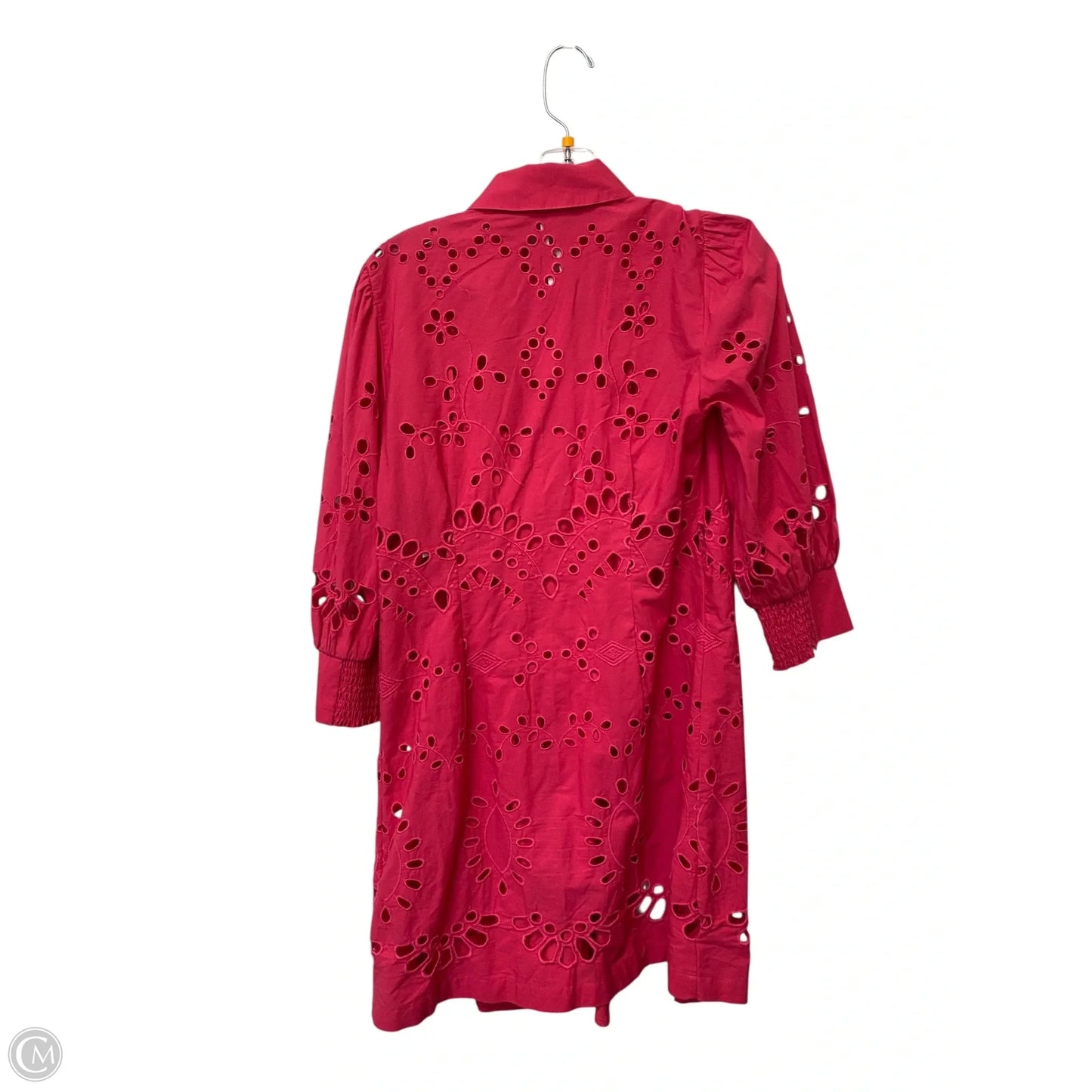 Dress Casual Midi By Anthropologie In Pink, Size: S