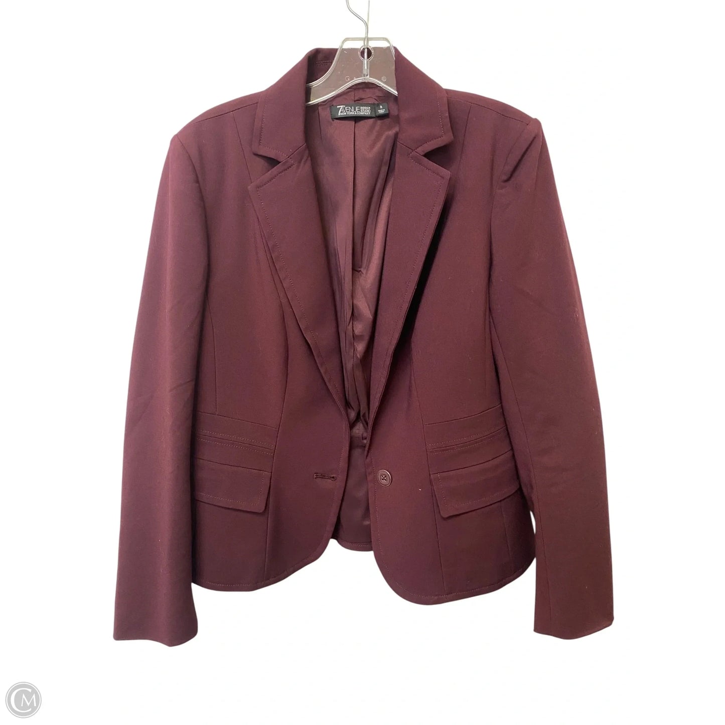 Blazer By New York And Co In Maroon, Size: 8