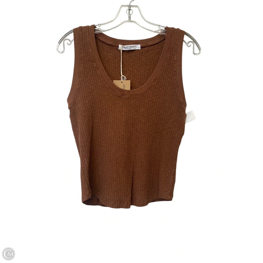 Tank Top By Project Social Tee In Brown, Size: L