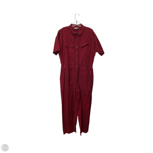 Jumpsuit By Universal Thread In Red, Size: 14
