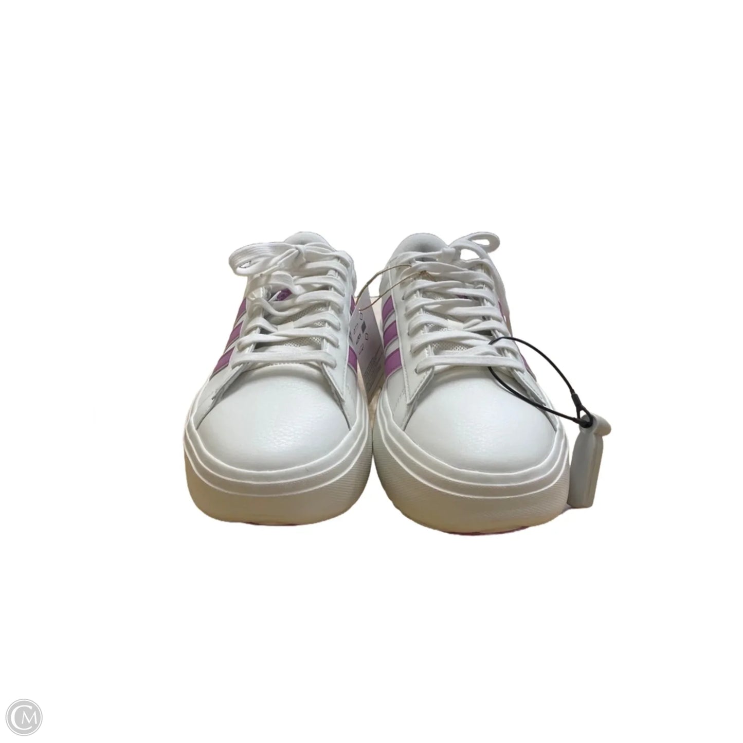 Shoes Sneakers By Adidas In Purple & White, Size: 9.5