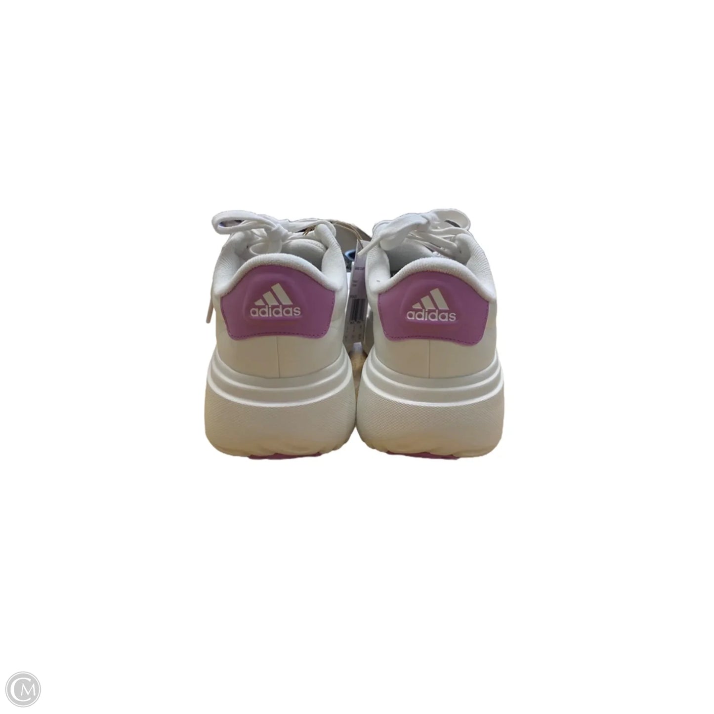 Shoes Sneakers By Adidas In Purple & White, Size: 9.5