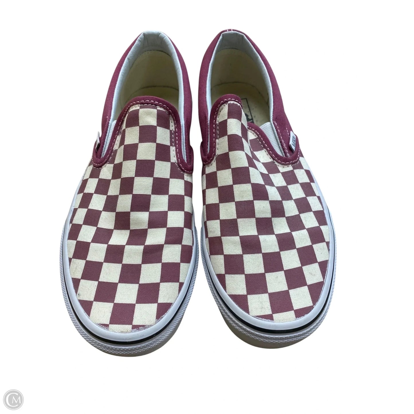 Shoes Flats By Vans In Purple, Size: 8
