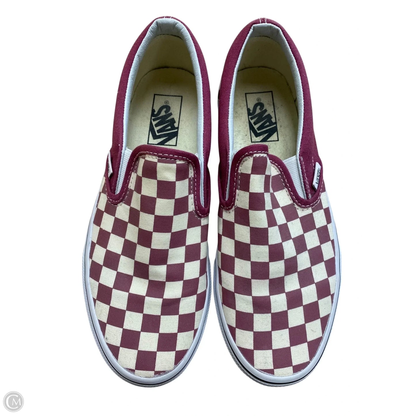 Shoes Flats By Vans In Purple, Size: 8