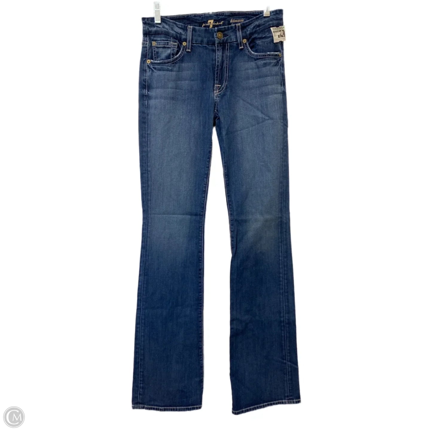 Jeans Boot Cut By 7 For All Mankind In Blue, Size: 4