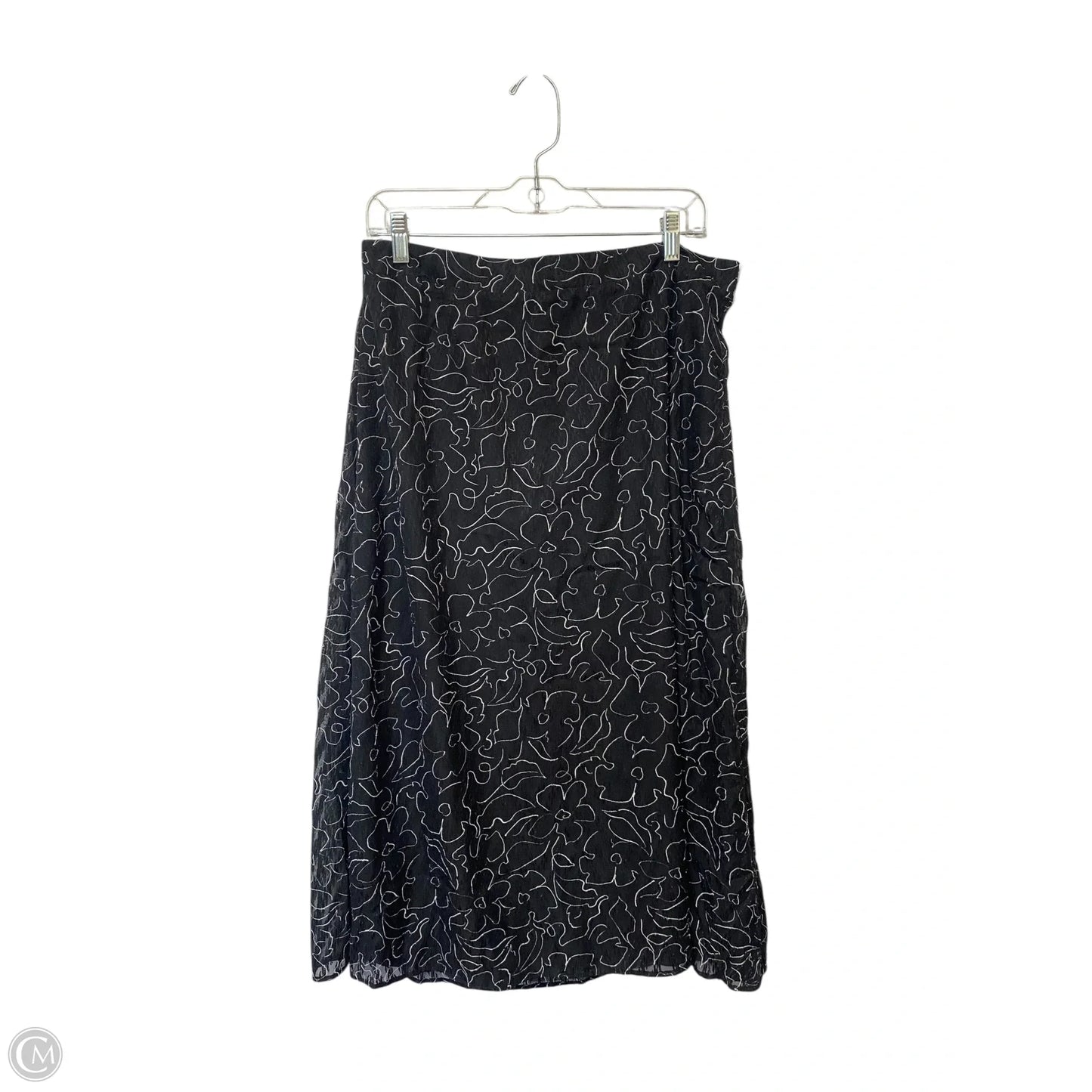 Skirt Maxi By Mod In Black, Size: Xl