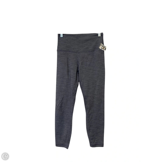 Athletic Leggings By Lululemon In Grey, Size: 6
