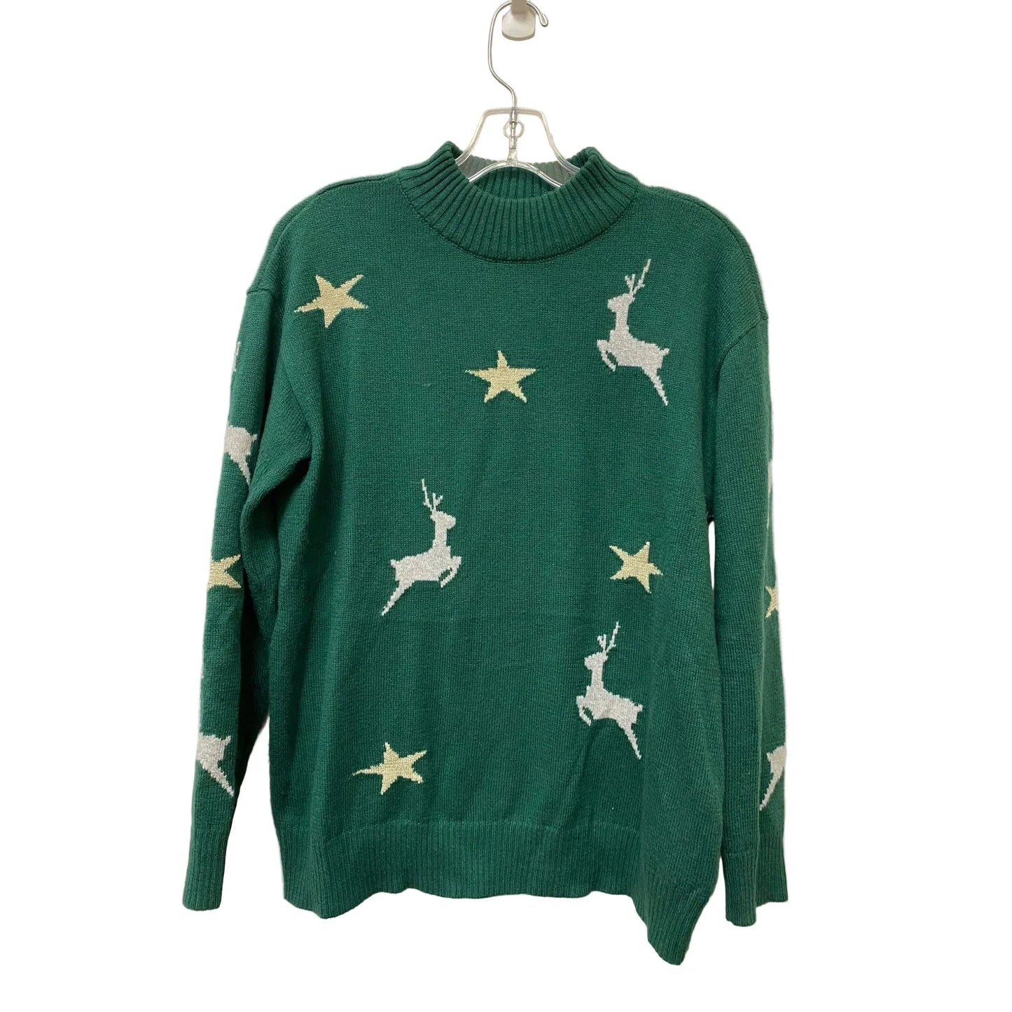 Sweater By Talbots In Green, Size: M