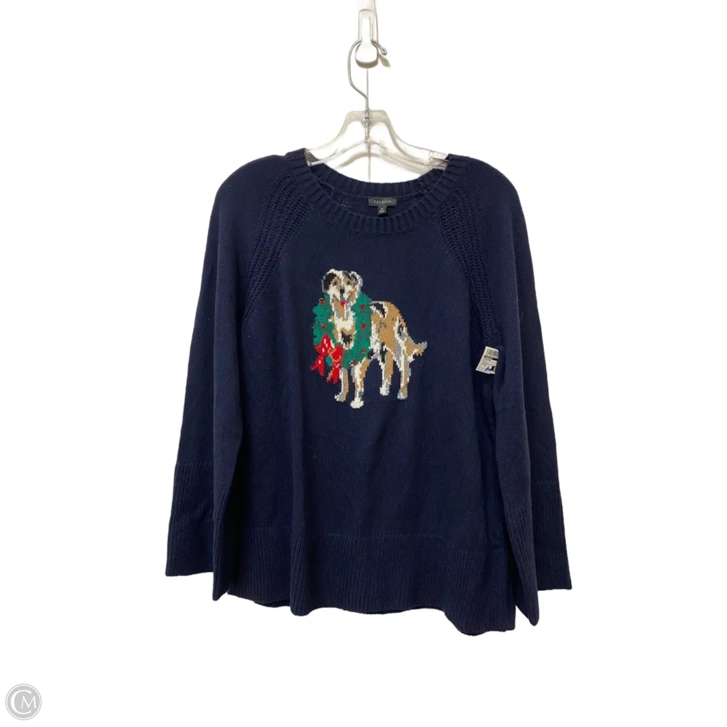 Sweater By Talbots In Blue, Size: M