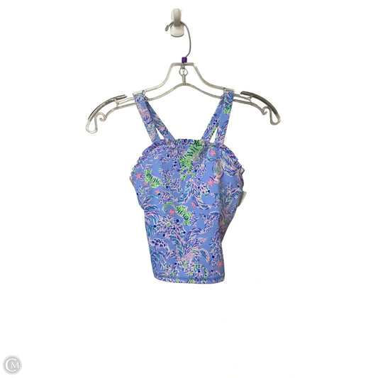Tank Top Designer By Lilly Pulitzer In Blue, Size: Xxs