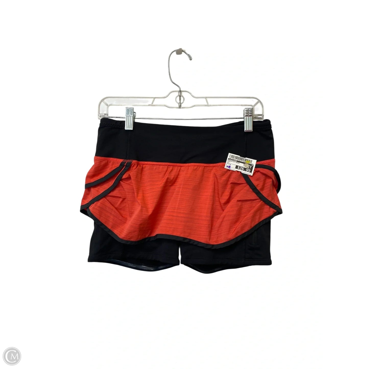 Athletic Skort By Lululemon In Red, Size: 0