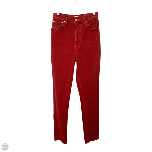 Pants Other By Helmut Lang In Red, Size: 4