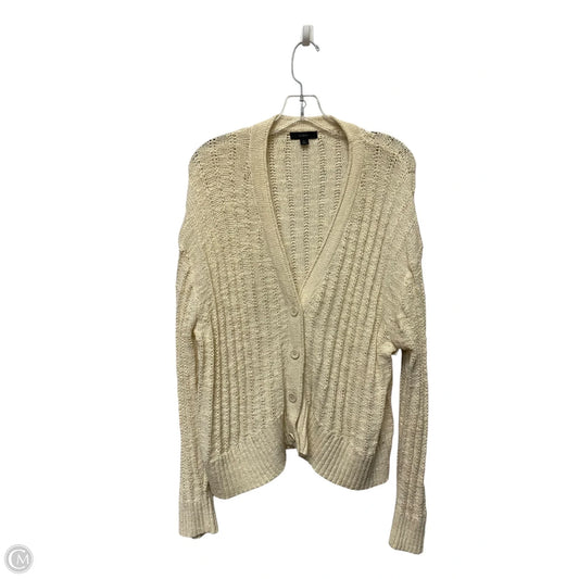Cardigan By J. Crew In Cream, Size: L