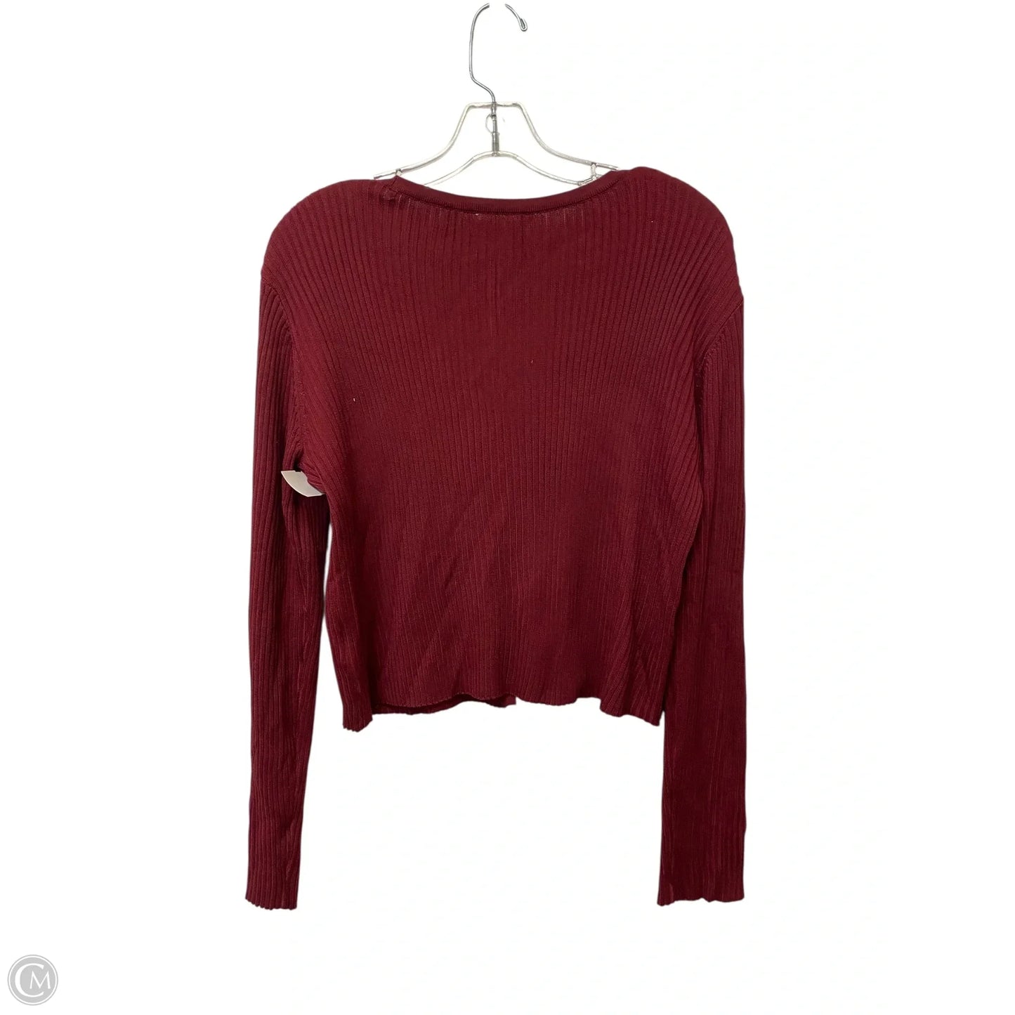 Cardigan By No Boundaries In Red, Size: L