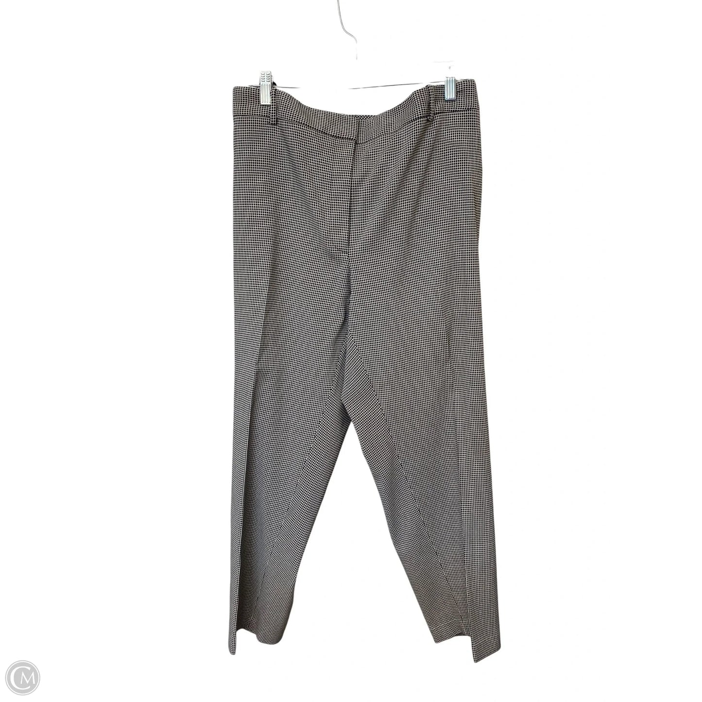 Pants Cropped By Calvin Klein In Black, Size: 24