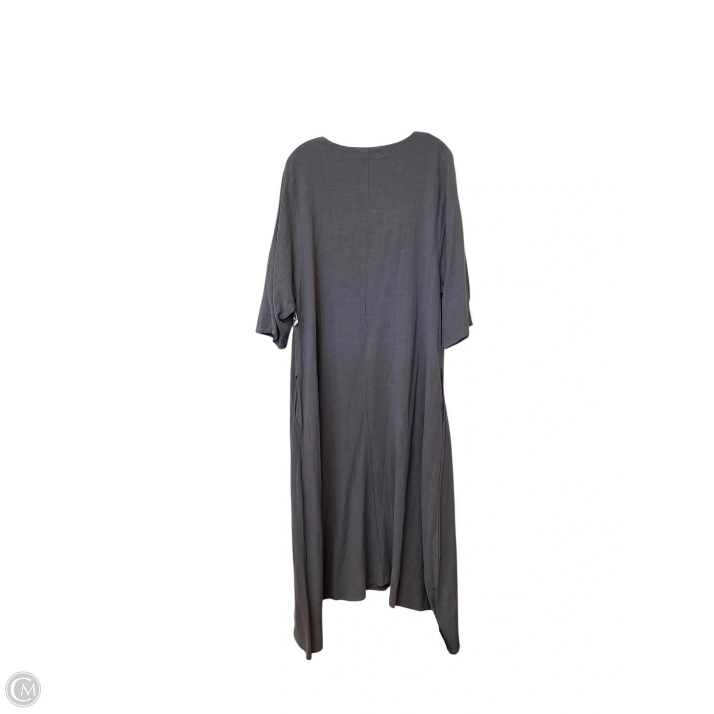 Dress Casual Maxi By Cmf In Grey, Size: 1x