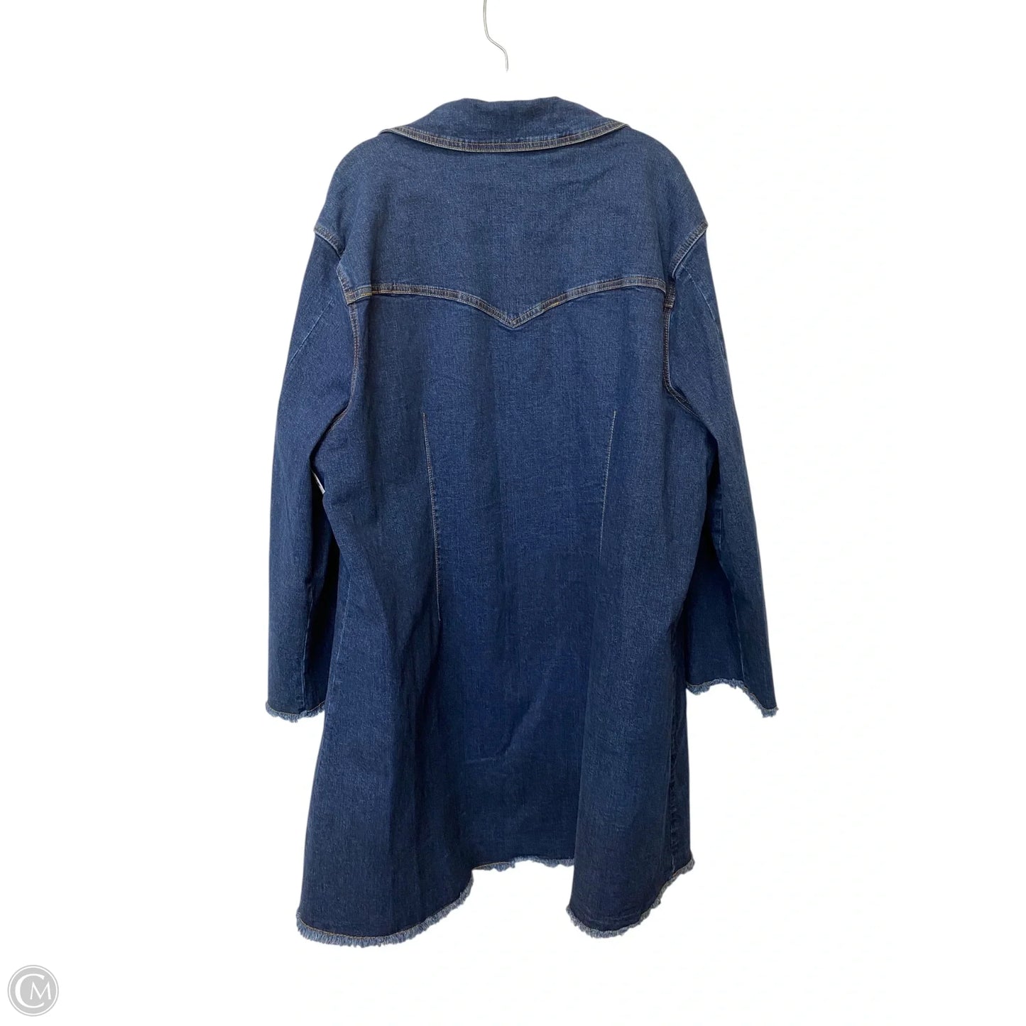 Coat Other By Ethyl In Blue Denim, Size: 3x