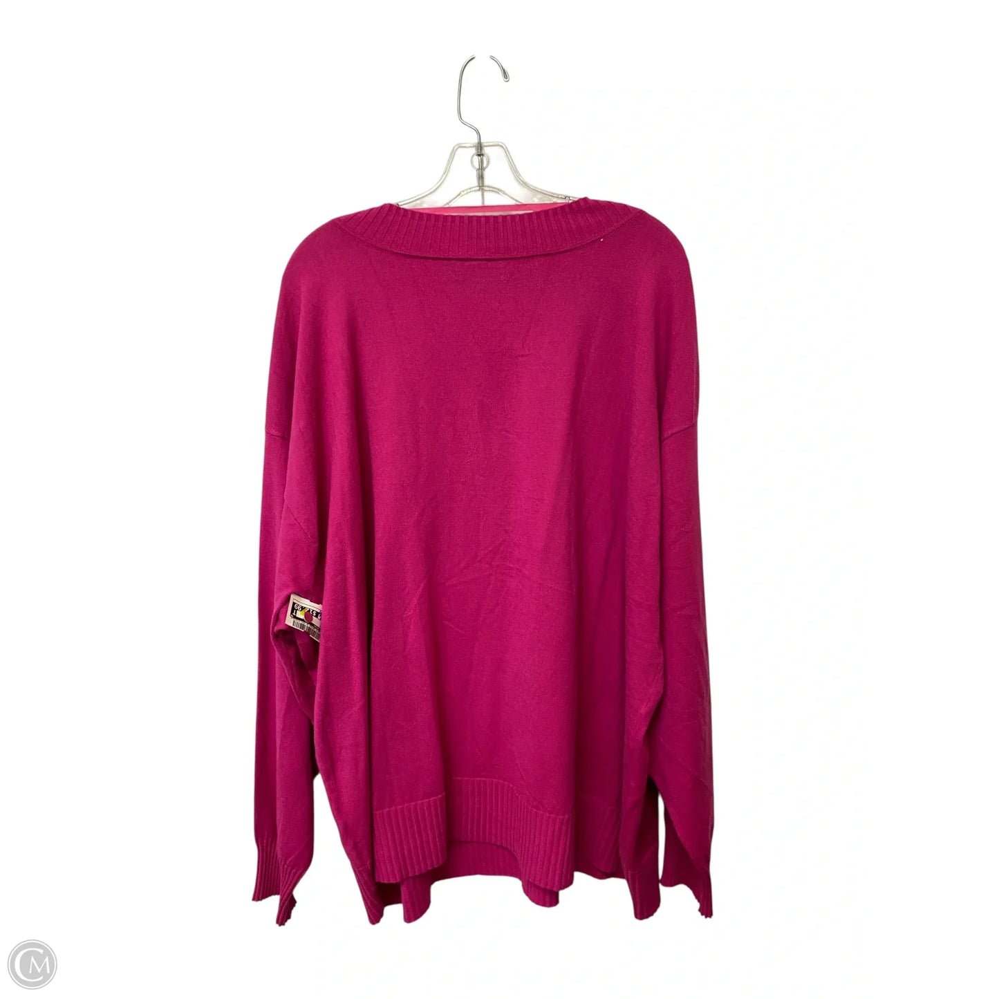 Top Long Sleeve By Lane Bryant In Pink, Size: 26